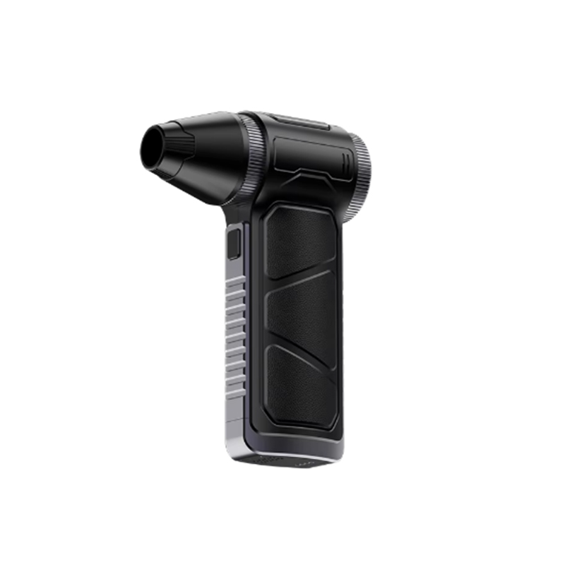 How do smart sensors in handheld vacuum cleaners accurately identify the amount of dust and adjust suction power?